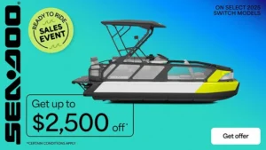 Read more about the article Sea-Doo – Get up to $2,500 off on select 2025 Switch models