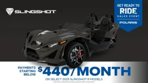 Read more about the article Slingshot – Payments Starting at $440 per month for Select Slingshot R Models